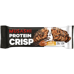 Photo of Musashi Recover Protein Crisp Vanilla Caramel Bar 60g