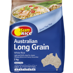 Photo of Sunrice Australian Long Grain White Rice Gluten Free