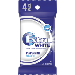 Photo of Wrig Extra White Mint 56gm 4pk