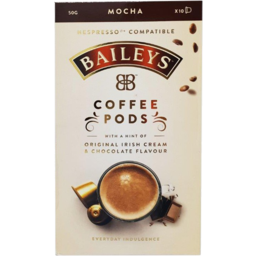 Photo of Baileys Mocha Coffee Pods 10 Pack 50g