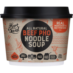 Photo of Hart & Soul All Natural Beef Pho Noodle Soup