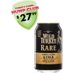 Photo of Wild Turkey Rare Bourbon & Cola -