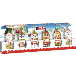 Photo of Kinder Christmas Hangable Milk Chocolate Figurines Share Pack