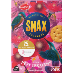 Photo of Griffin's Snax Crackers Pink Peppercorns 225g