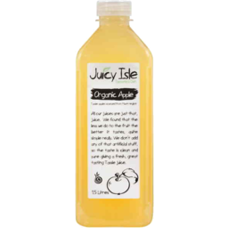 Photo of Juicy Isle Pure Tassie Organic Apple Juice 1.5lt