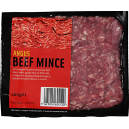 Photo of Morefoods Angus Beef Mince Prepack