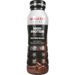 Photo of Musashi High Protein Shake Chocolate Milkshake 375ml