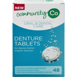 Photo of Community Co Denture Tablets 48pk