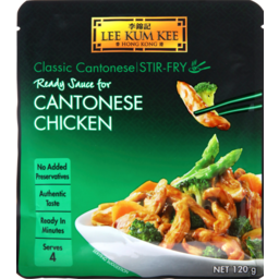 Photo of Lee Kum Kee Ready Sauce For Cantonese Stir-Fry Chicken 120g
