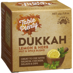 Photo of Table Of Plenty Lemon & Herb Dukkah Nut And Spice Blend 45g