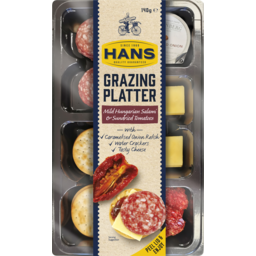 Photo of Hans Grazing Platter Mild Hungarian Salami Caramelised Onion Relish & Sundried Tomatoes140g 140g