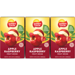 Photo of Golden Circle Apple Raspberry Fruit Drink 6x250ml