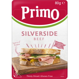 Photo of Primo Silverside Beef Thinly Sliced Gluten Free 80g