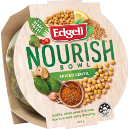 Photo of Edgell Nourish Bowl Spiced Lentil 200g