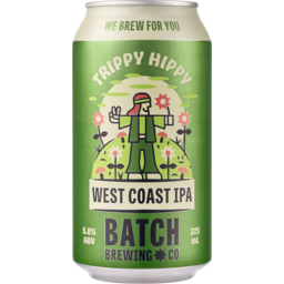 Photo of Batch Brewing Trippy Hippy West Coast IPA Can