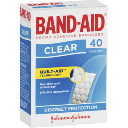 Photo of Band-Aid Clear Adhesive Strips