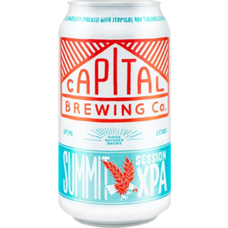 Photo of Capital Brewing Summit Session XPA Can 375ml 16pk