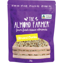 Photo of The Almond Farmer Almond Chunks Gluten Free 200g