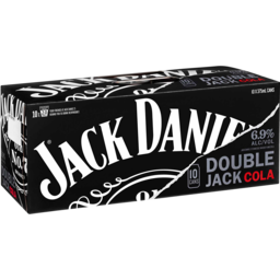 Photo of Jack Daniel's Double Jack & Cola Cans 