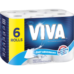 Photo of Viva White Paper Towel Multi Use 6pk