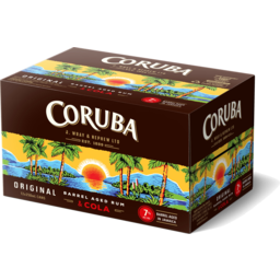 Photo of Coruba 7% Rum & Cola 12x250ml Cans