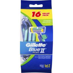 Photo of Gillette Blue Ii Ultragrip Pivot Disposable Shaving Razor 16 Pack