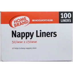 Photo of Homebrand Nappy Liners 100 Pack