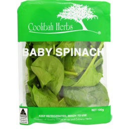 Photo of Baby Spinach Leaves 100g Box