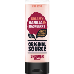 Photo of Original Source Vanilla & Raspberry Shower Gel 250ml