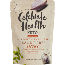 Photo of CELEBRATE HEALTH Peanut Free Satay Sauce 175g