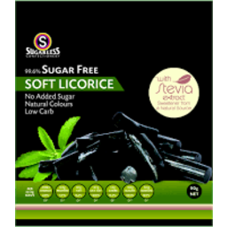 Photo of Sugarless Co Soft Licorice Pieces 90g