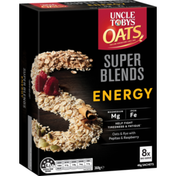 Photo of Uncle Tobys Oats Super Blends Breakfast Cereal Energy Rye With Pepitas & Raspberry