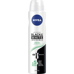 Photo of Nivea Black & White Invisible Fresh Anti-Perspirant Aerosol Deodorant