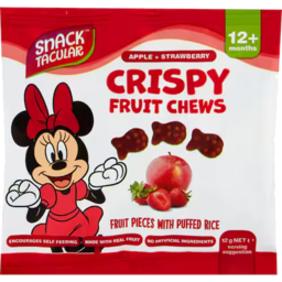 Photo of Snacktacular Fruit Chews Apple & Strawberry