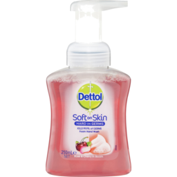 Photo of Dettol Soft On Skin Rose & Cherry Foaming Hand Wash Pump
