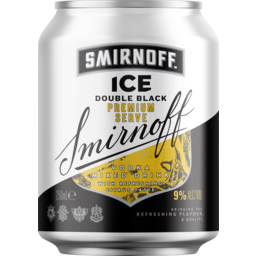Photo of Smirnoff Ice Double Black Premium 9% Can