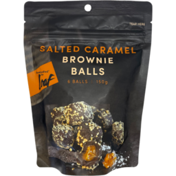 Photo of Loaf Brownie Balls Salted Caramel