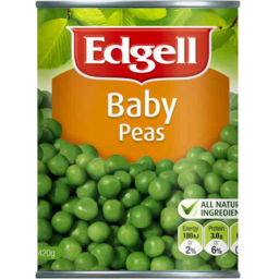 Photo of Edgell Baby Peas 420g