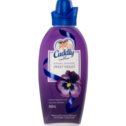 Photo of Cuddly Concentrate Fabric Softener Conditioner Aroma Intense Fragrance Booster Sweet Violet Made In Australia