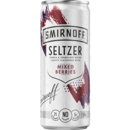 Photo of Smirnoff Seltzer Mixed Berry Can