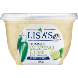 Photo of Lisa's Hummus Jalapeno 200g