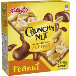 Photo of Kellogg's Crunchy Nut Peanut Snack Bars 180g (6 X 30g) 180g