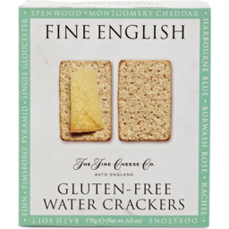 Photo of Fine English Crackers Water Gluten Free 170g