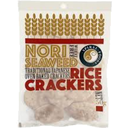 Photo of Spiral Nori Seaweed Rice Crackers