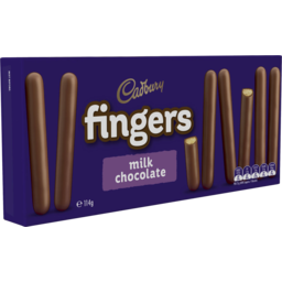 Photo of Cad Fingers Milk Chocolate 114g