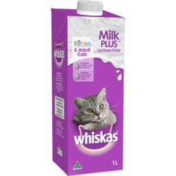 Photo of Whiskas Kitten & Cat Milk Plus Lactose Free 1l