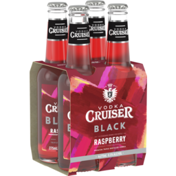 Photo of Vodka Cruiser Black Raspberry Bottles
