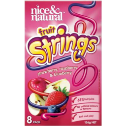 Photo of Nice & Nat Fruit Strings Mixed Berries