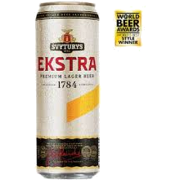 Photo of Ekstra Beer 5.2% 6pk 330ml
