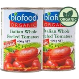 Photo of Biofood Org Peeled Tomato